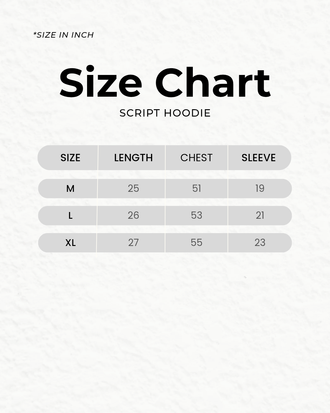 SCRIPT HOODIE