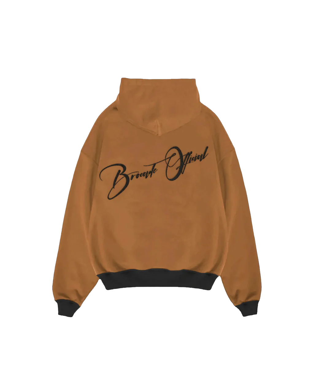BEIGE SUEDE HOODIE