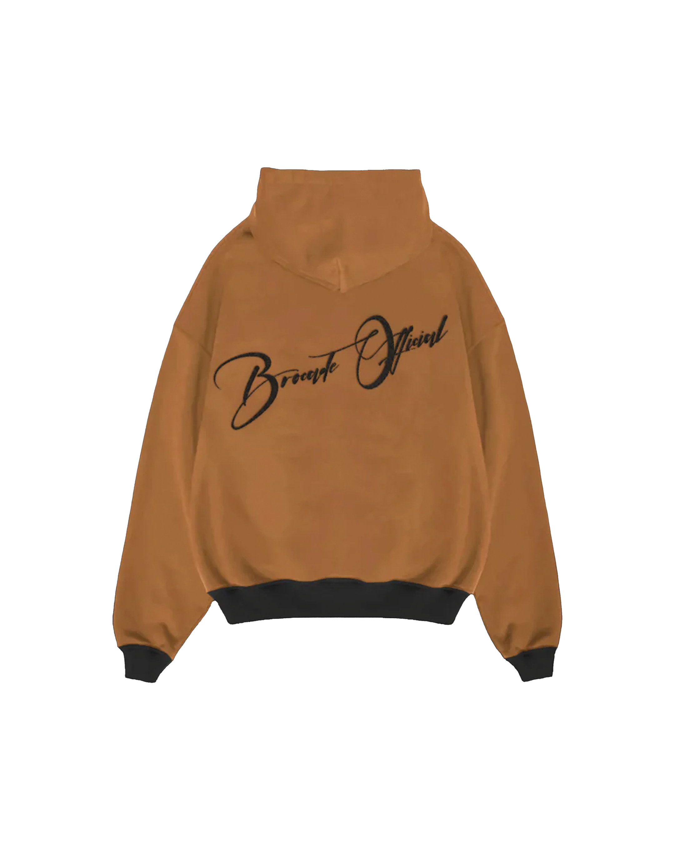 BEIGE SUEDE HOODIE