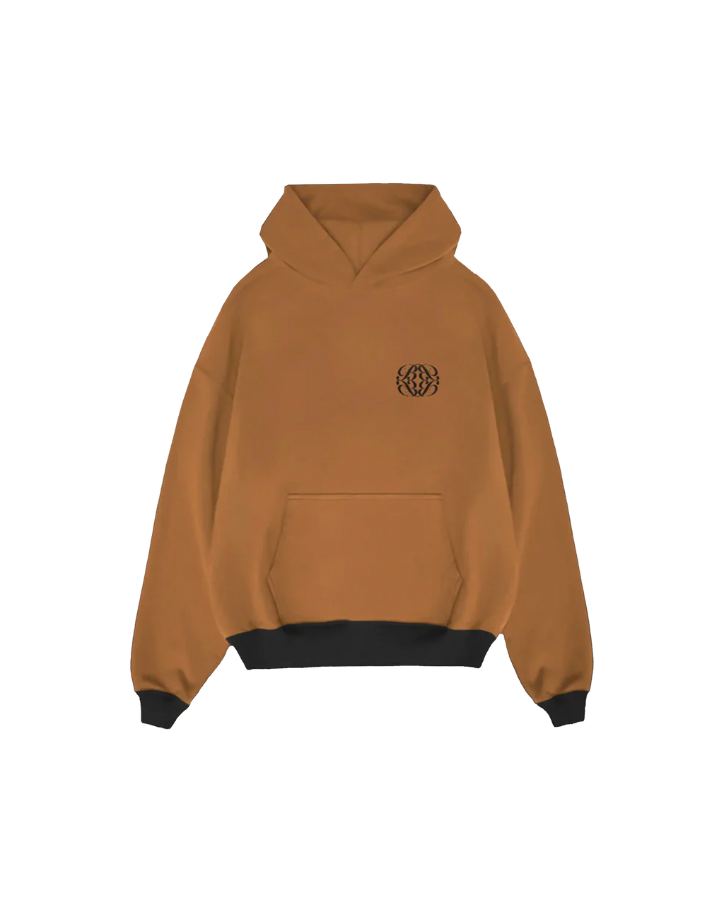 BEIGE SUEDE HOODIE