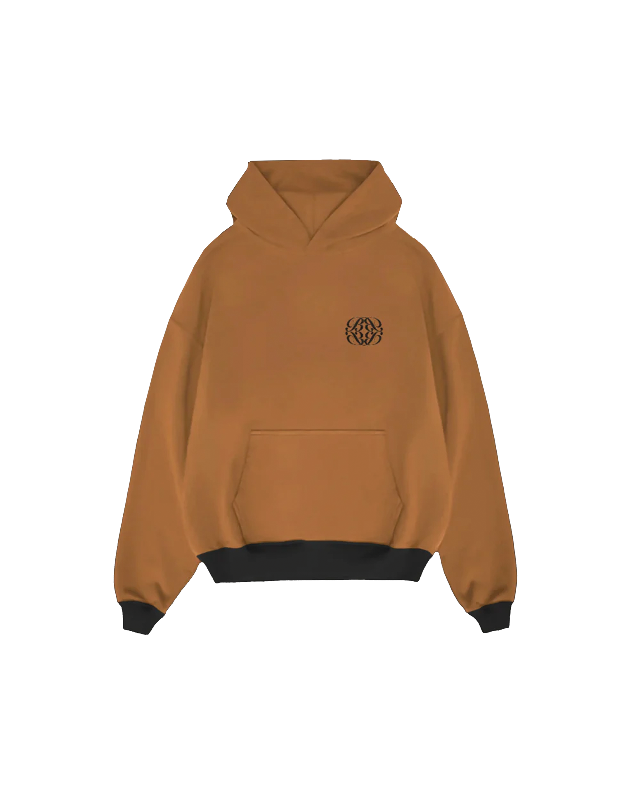 BEIGE SUEDE HOODIE