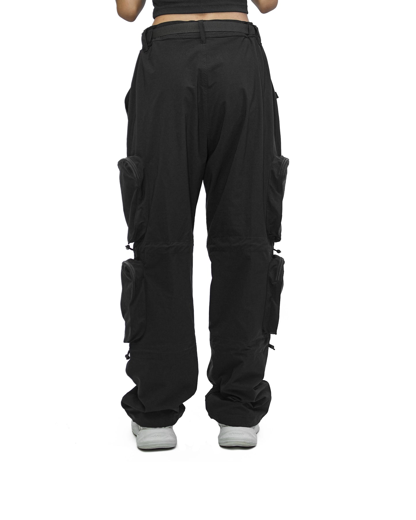 HEXA UTILITY CARGO PANTS (BLACK)